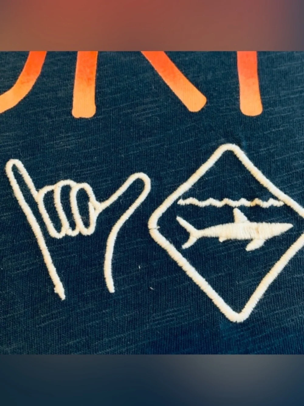 Jonas Claesson for H&M Kids Navy 'Surf Life' Graphic Tee